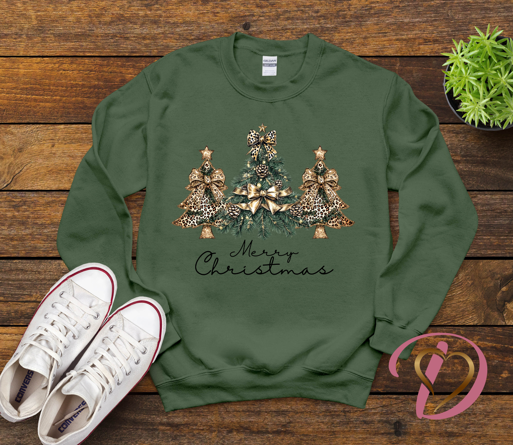 Christmas trees sweater – Dhira_creations