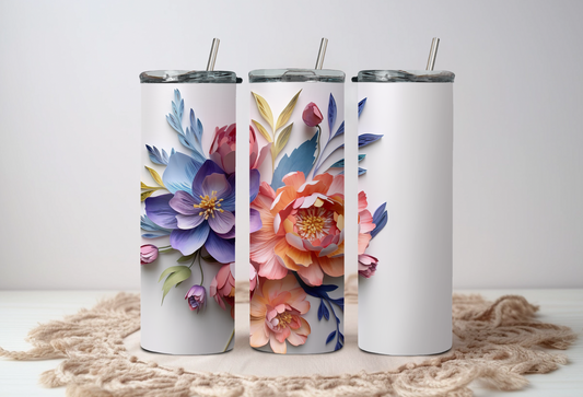 Floral tumblers