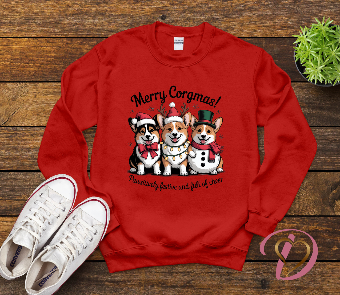 Corgmas sweater