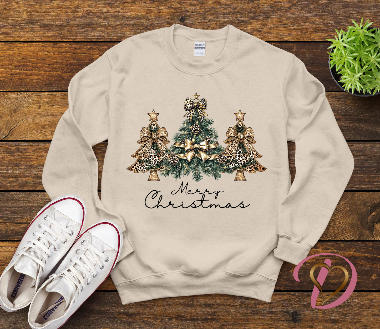 Christmas trees sweater